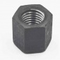 现货批发8.8级高强度 黑色 六角螺母 螺丝帽化工**螺母
